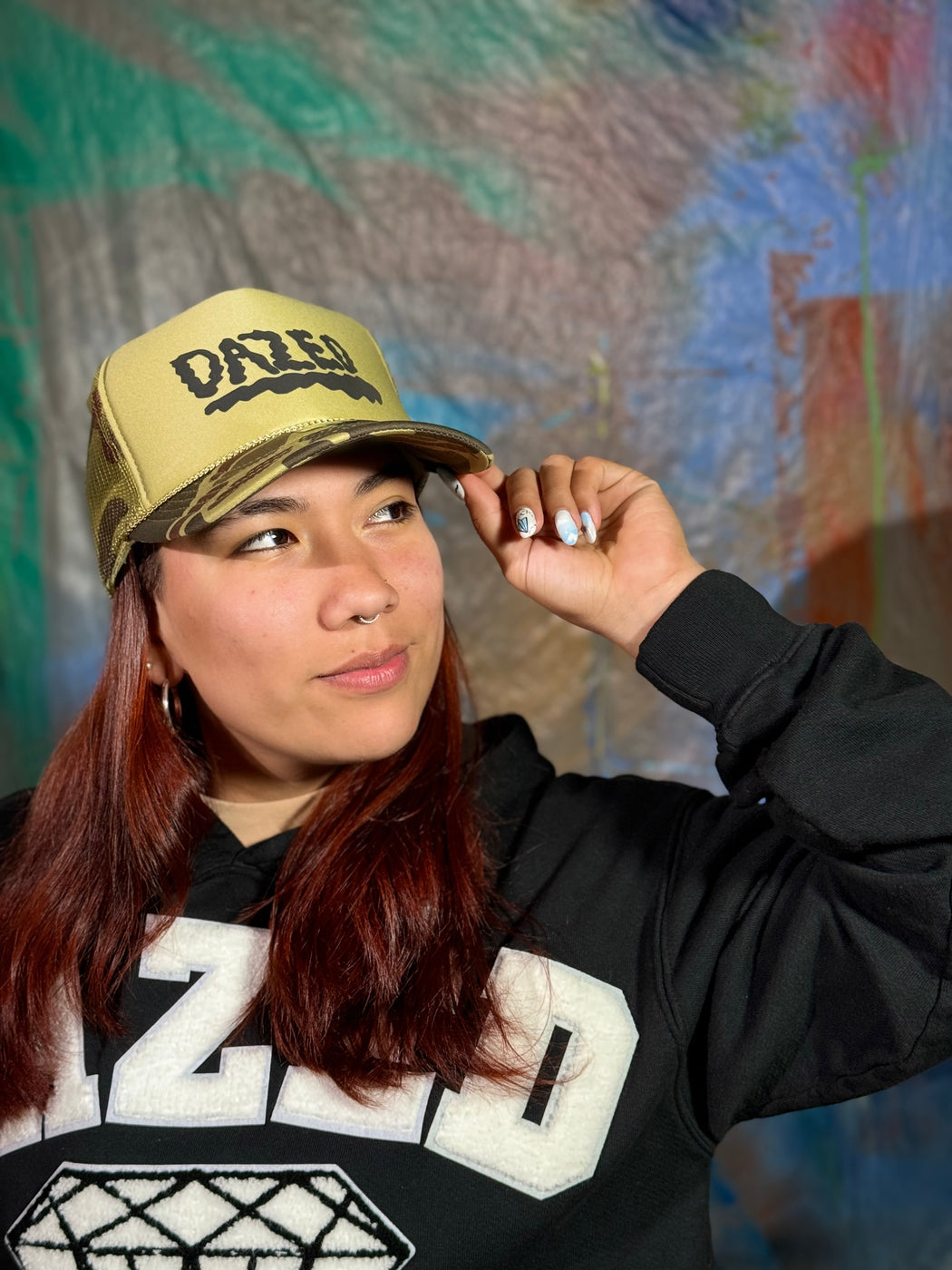 Black 3M OG Logo Trucker Hat - Dazed Not Confused