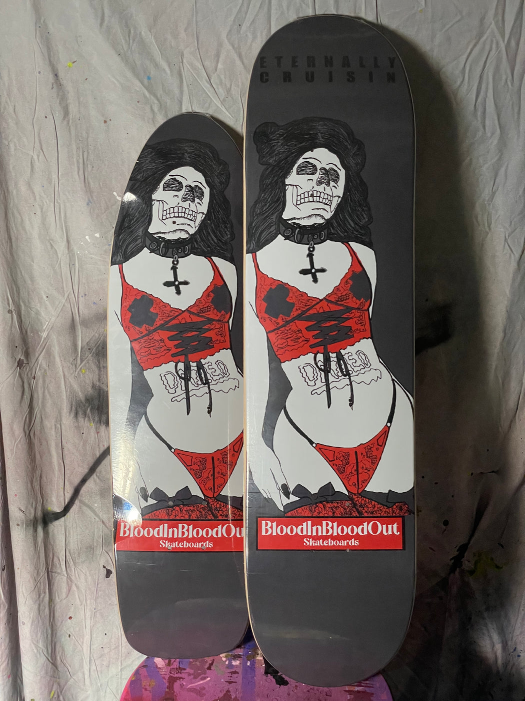 ETERNALLY CRUISIN Skateboard Deck - Dazed Not Confused