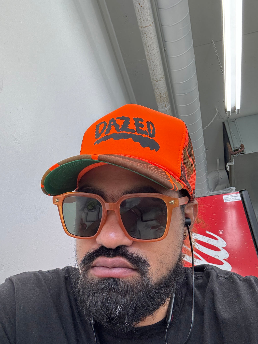 Black 3M OG Logo Trucker Hat - Dazed Not Confused