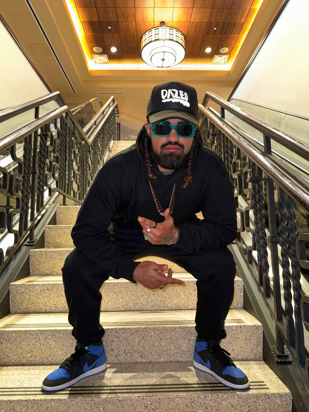 Black 3M OG Logo Trucker Hat - Dazed Not Confused