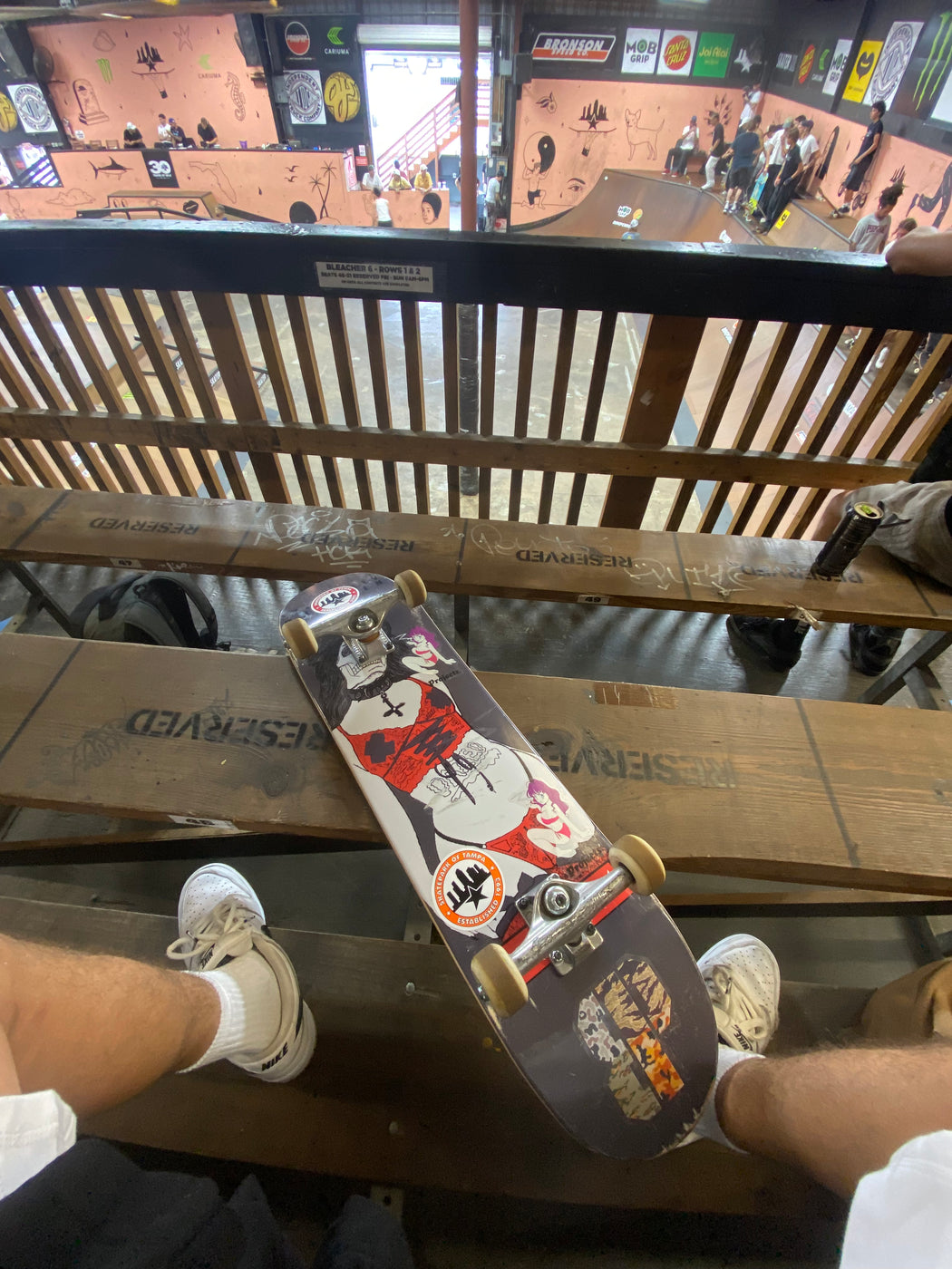 ETERNALLY CRUISIN Skateboard Deck - Dazed Not Confused
