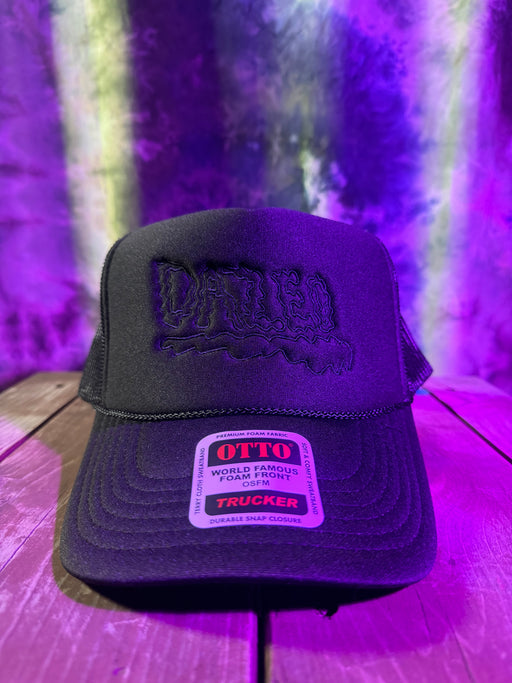 Black Tonal OG Logo Trucker