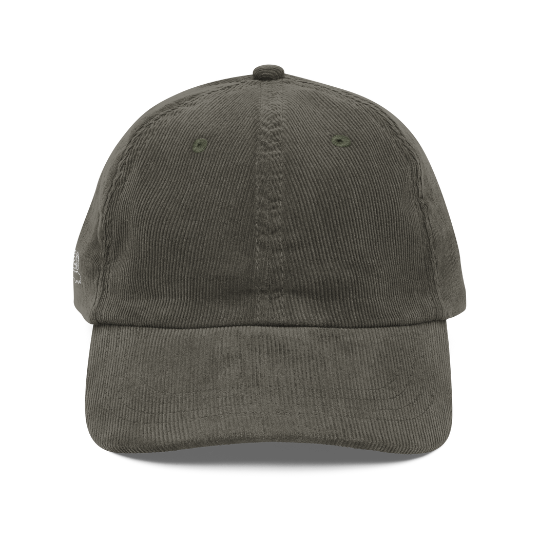 Side Embroidered OG Logo Corduroy Dad Hat