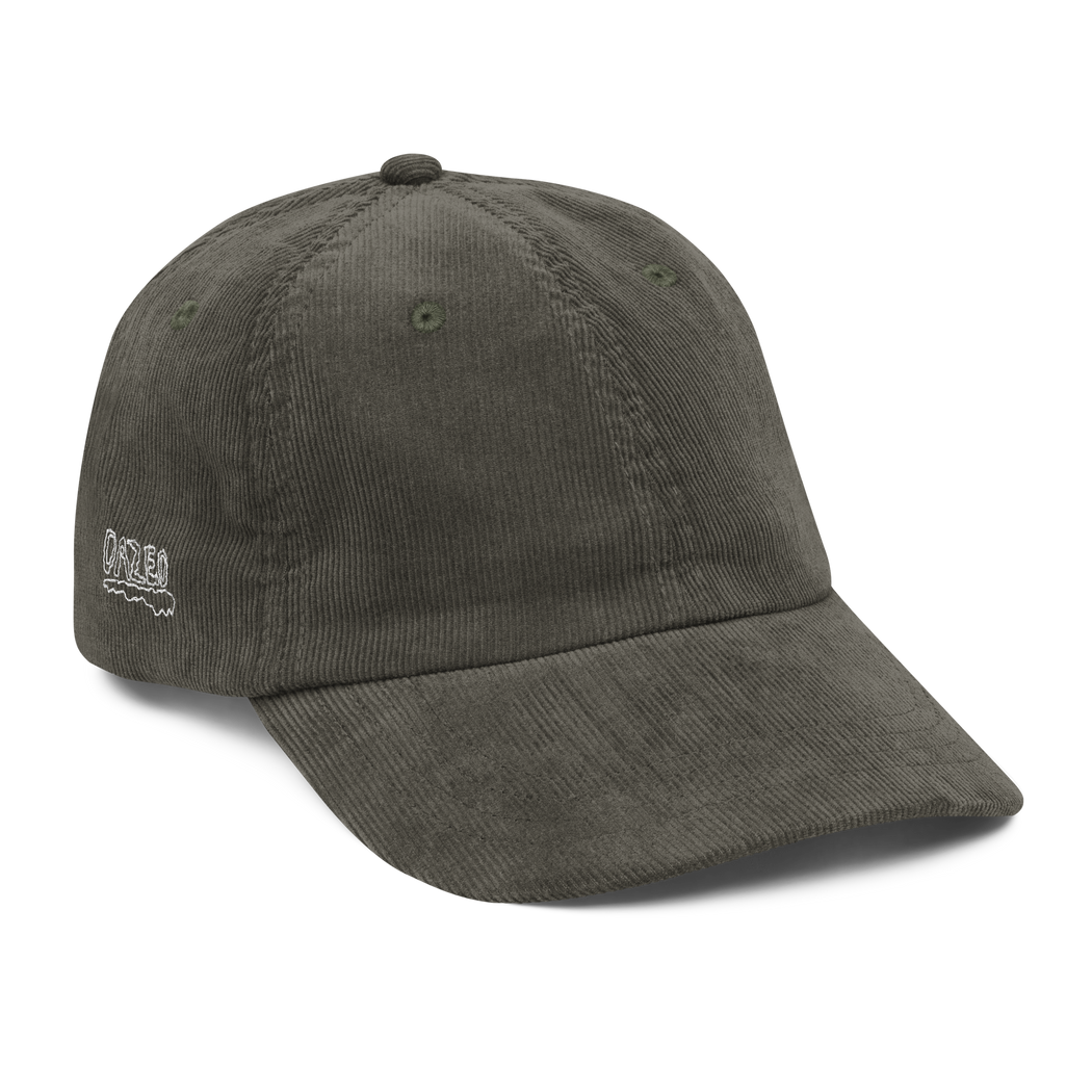 Side Embroidered OG Logo Corduroy Dad Hat