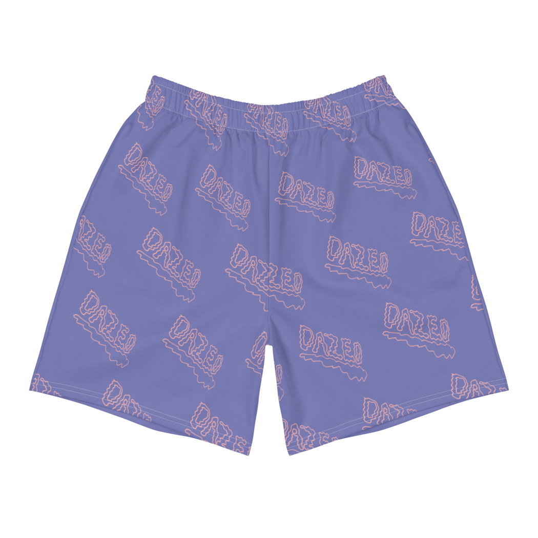 Cherie All Over Print Mesh Shorts - Dazed Not Confused