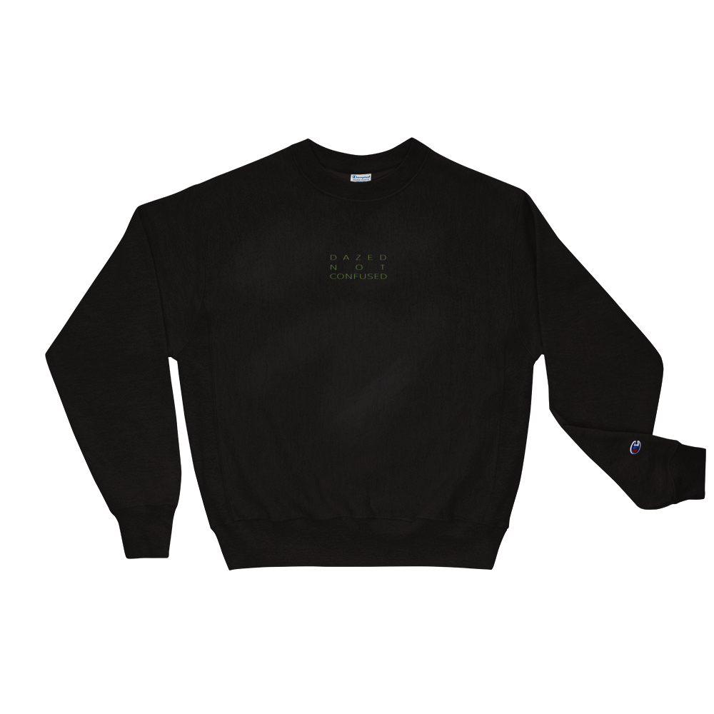 Thin Slices Champion Crewneck - Dazed Not Confused