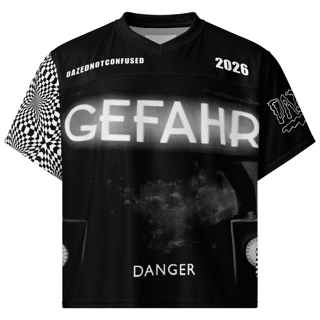 GEFAHR FOOTBALL JERSEY - Dazed Not Confused