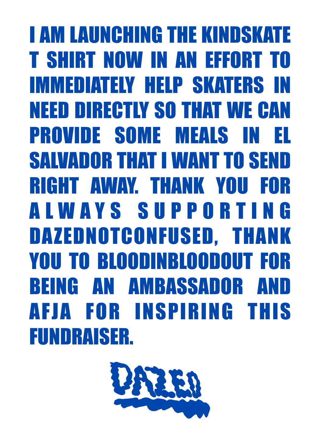 KINDSKATE T SHIRT