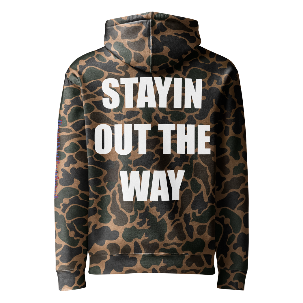 STAYINOUTTHEWAY HOODIE - Dazed Not Confused
