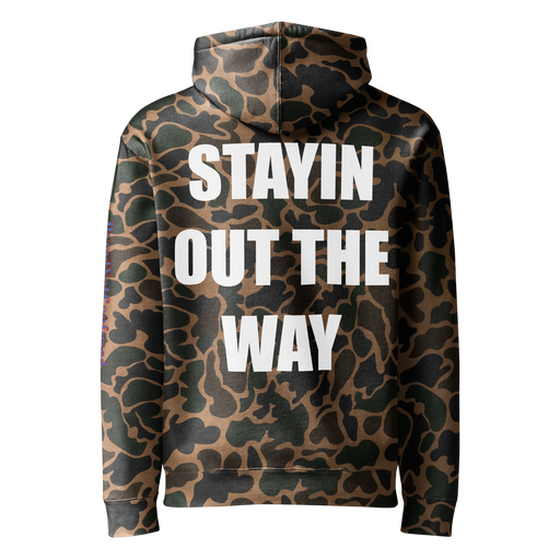 STAYINOUTTHEWAY HOODIE - Dazed Not Confused