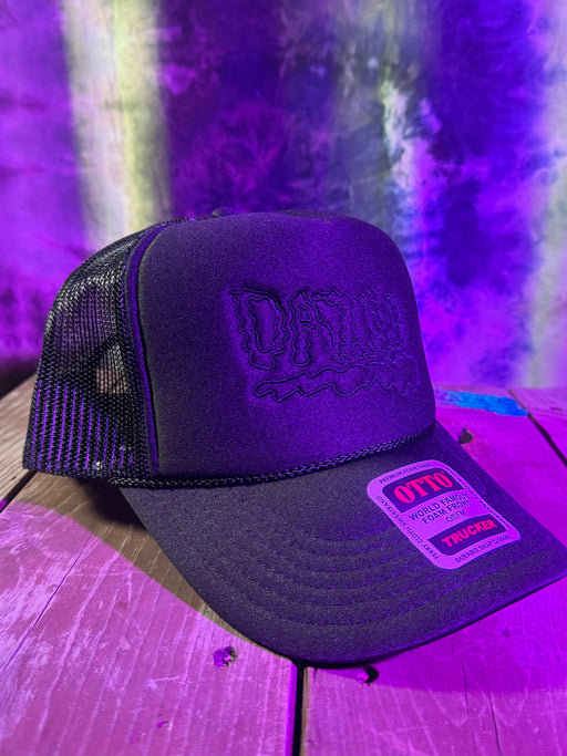Black Tonal OG Logo Trucker