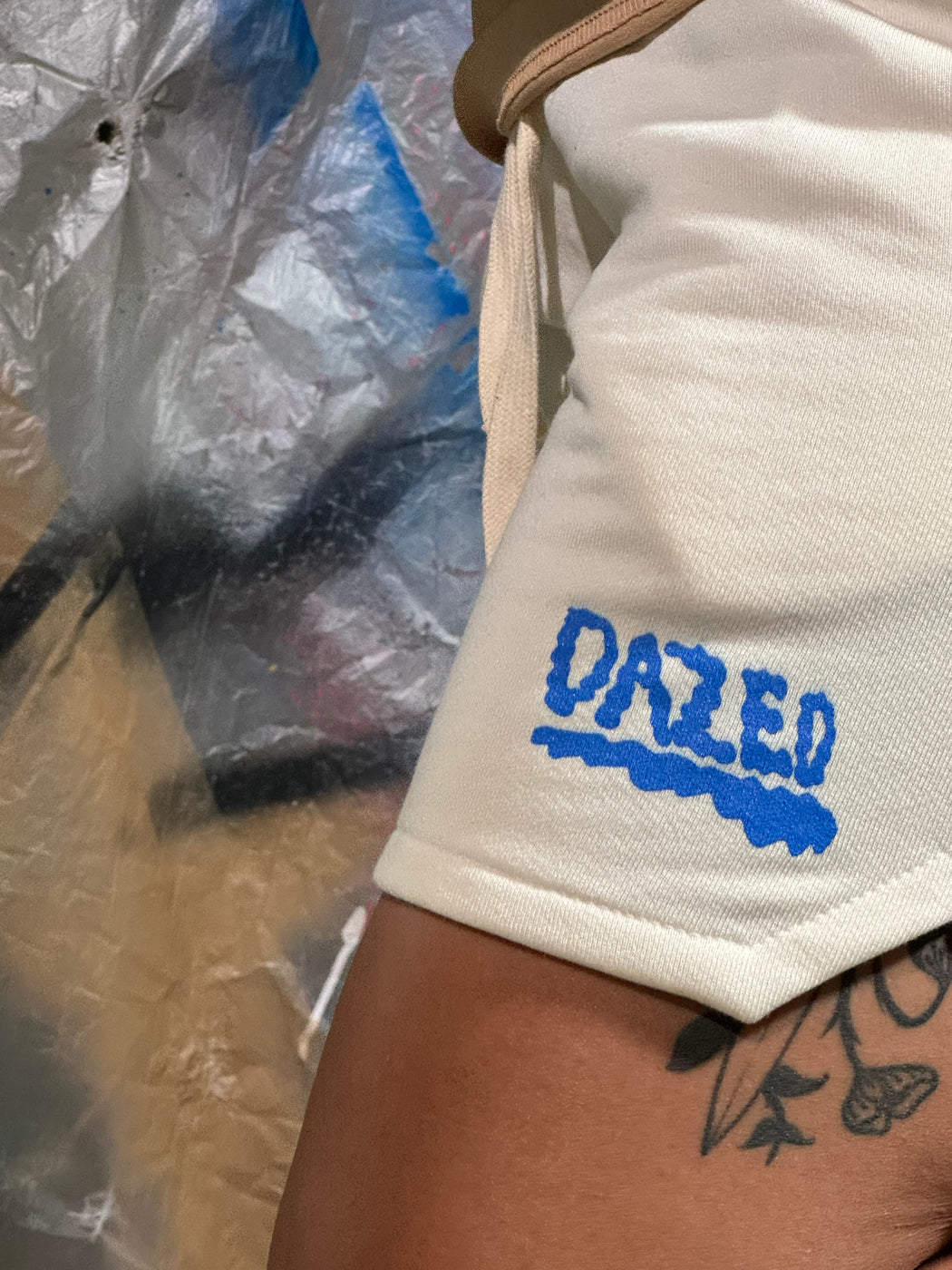 Wolf and Moon Sweat Shorts - Dazed Not Confused