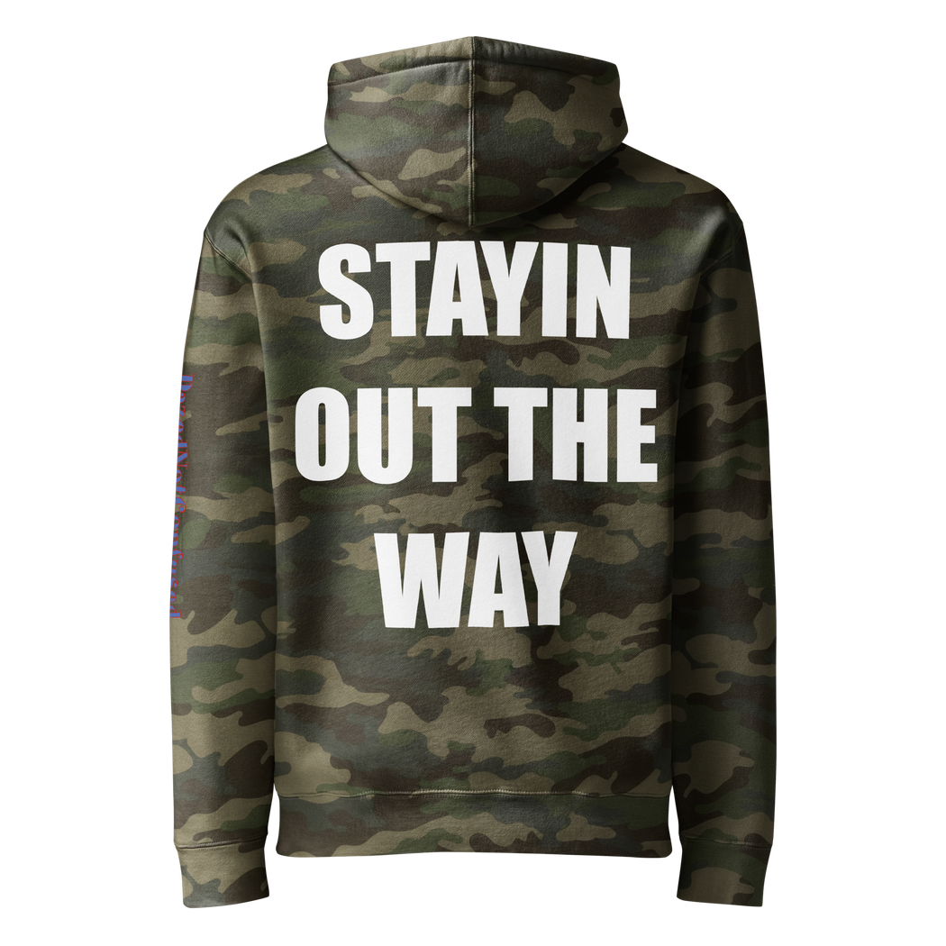 STAYINOUTTHEWAY HOODIE - Dazed Not Confused