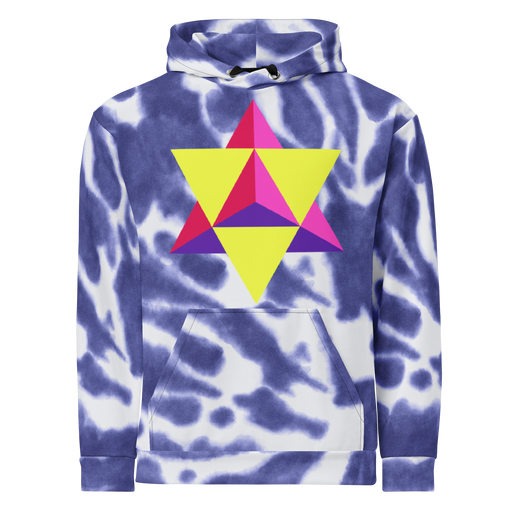 MERKABA TIE DYE HOODIE - Dazed Not Confused