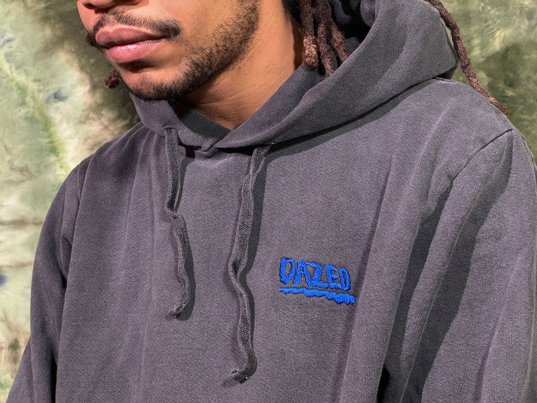 Dodger Blue Washed Hoodie