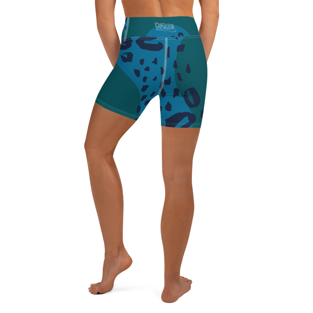 All Over Print Yoga Shorts 2025