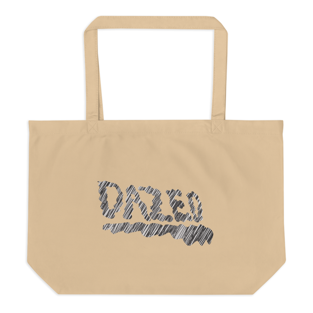 Toungin Large Eco Tote - Dazed Not Confused