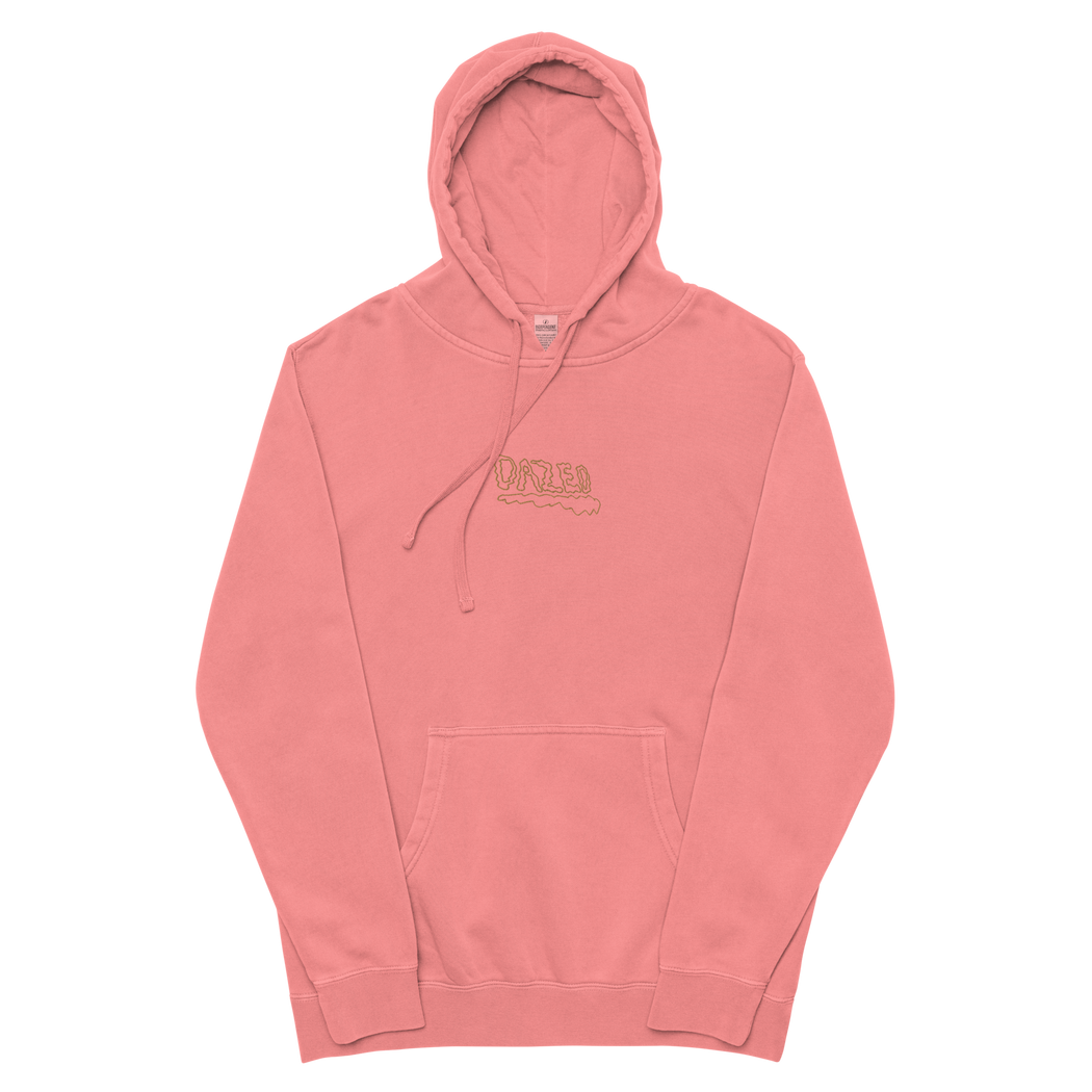 Pigment Dyed OG Logo hoodie - Dazed Not Confused