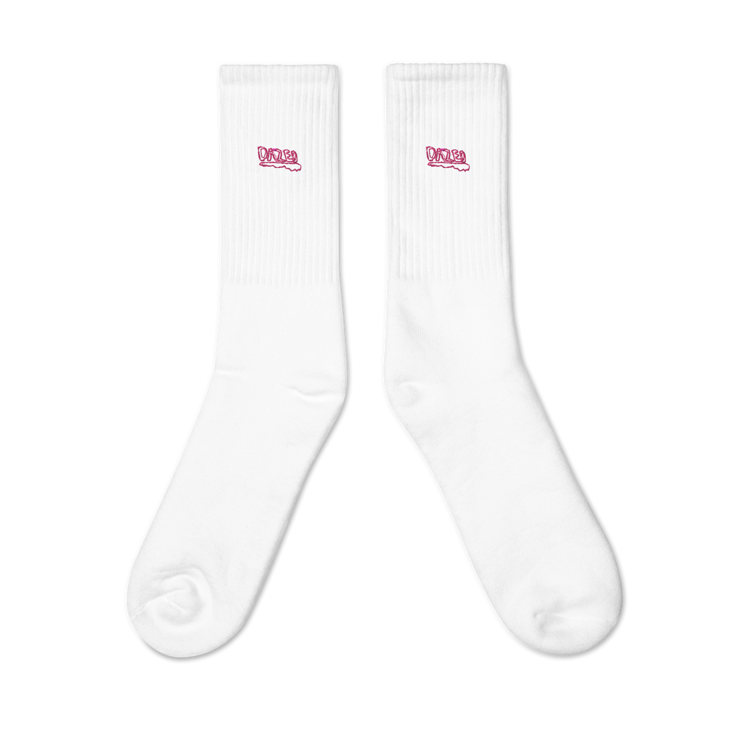 OG Logo embroidered socks - Dazed Not Confused