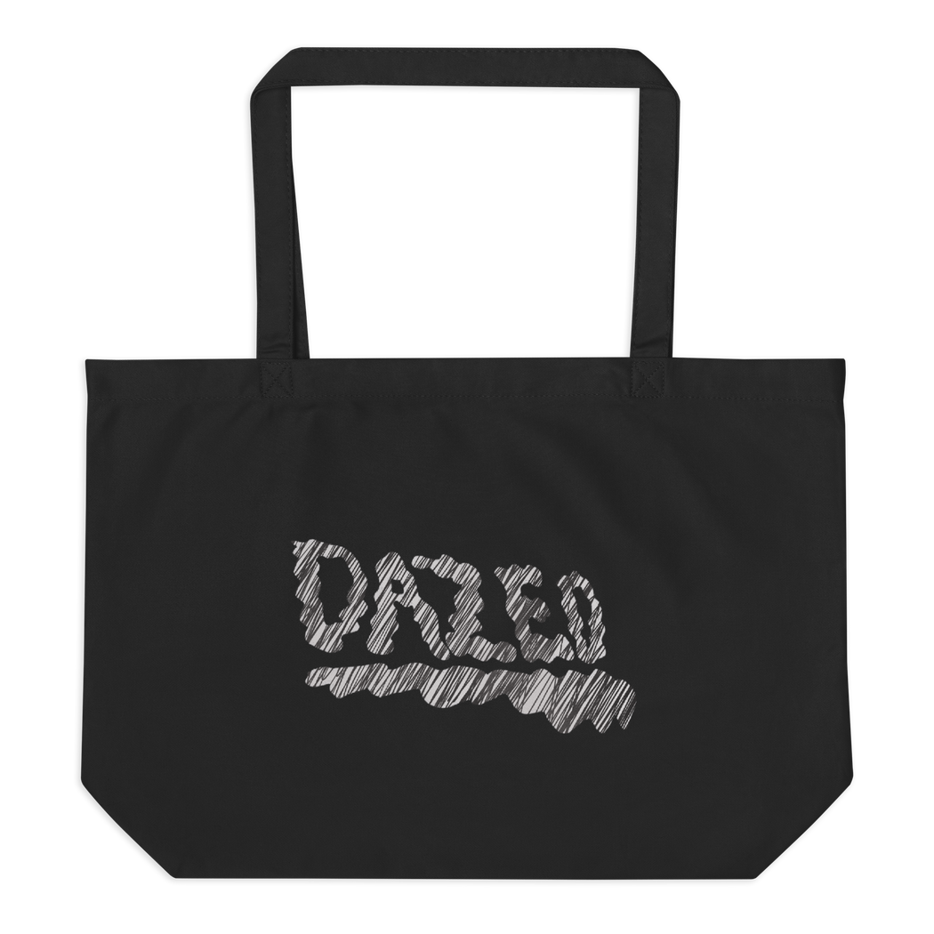 Toungin Large Eco Tote - Dazed Not Confused