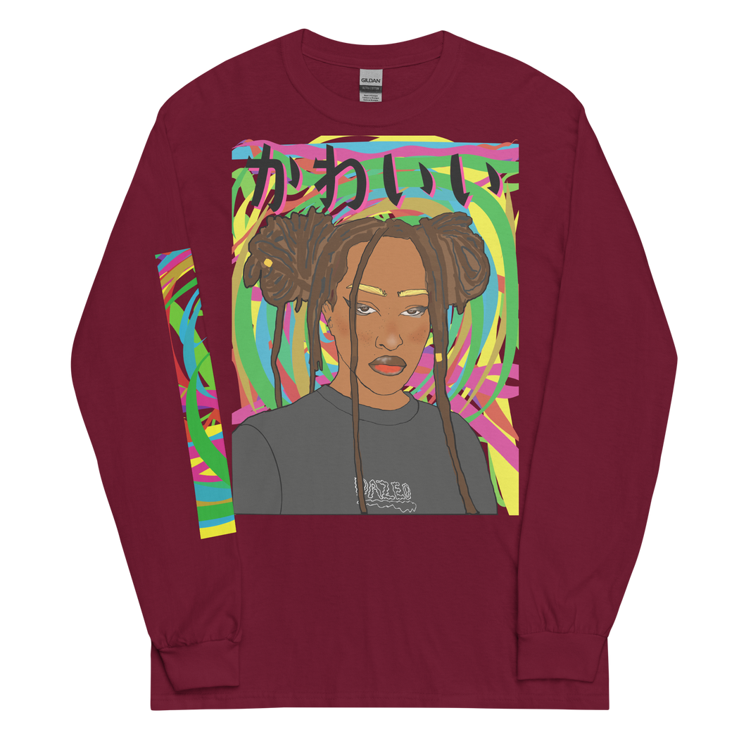 KAWAII L/S T Shirt - Dazed Not Confused