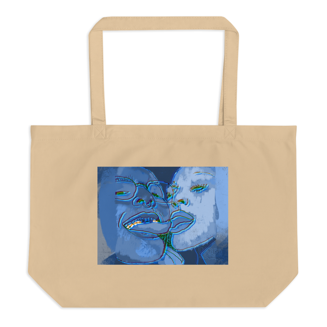 Toungin Large Eco Tote - Dazed Not Confused